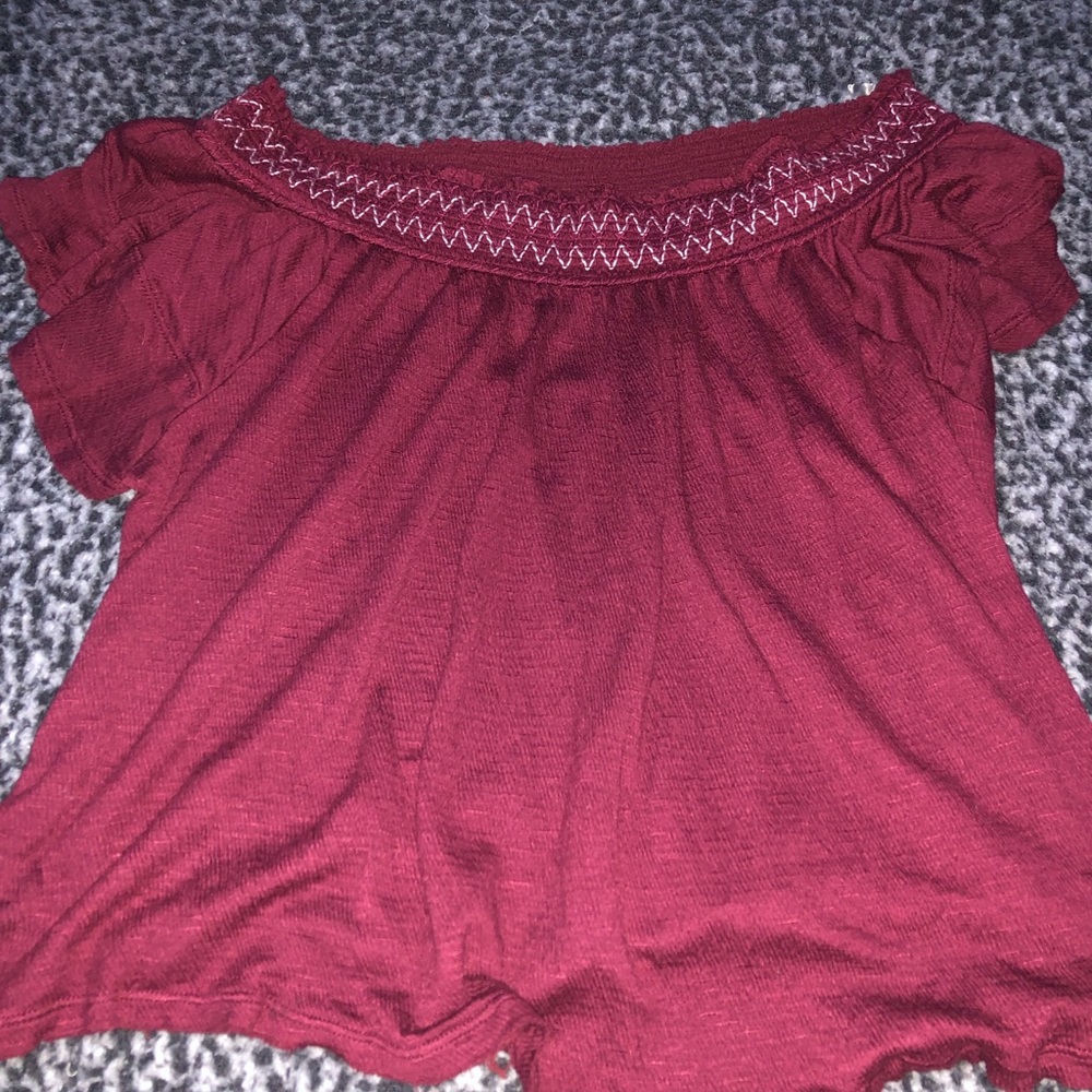 Off the shoulder cute top